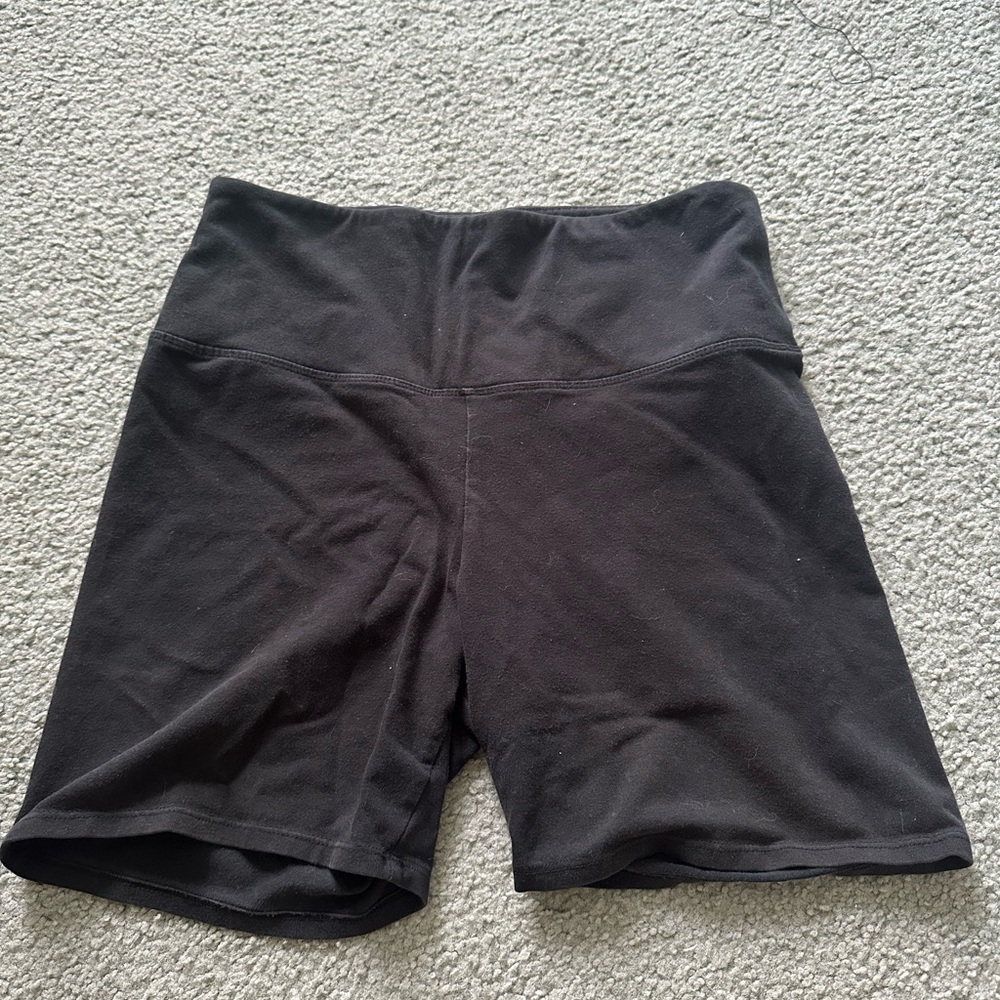 PINK Victoria's Secret Black Bike Shorts